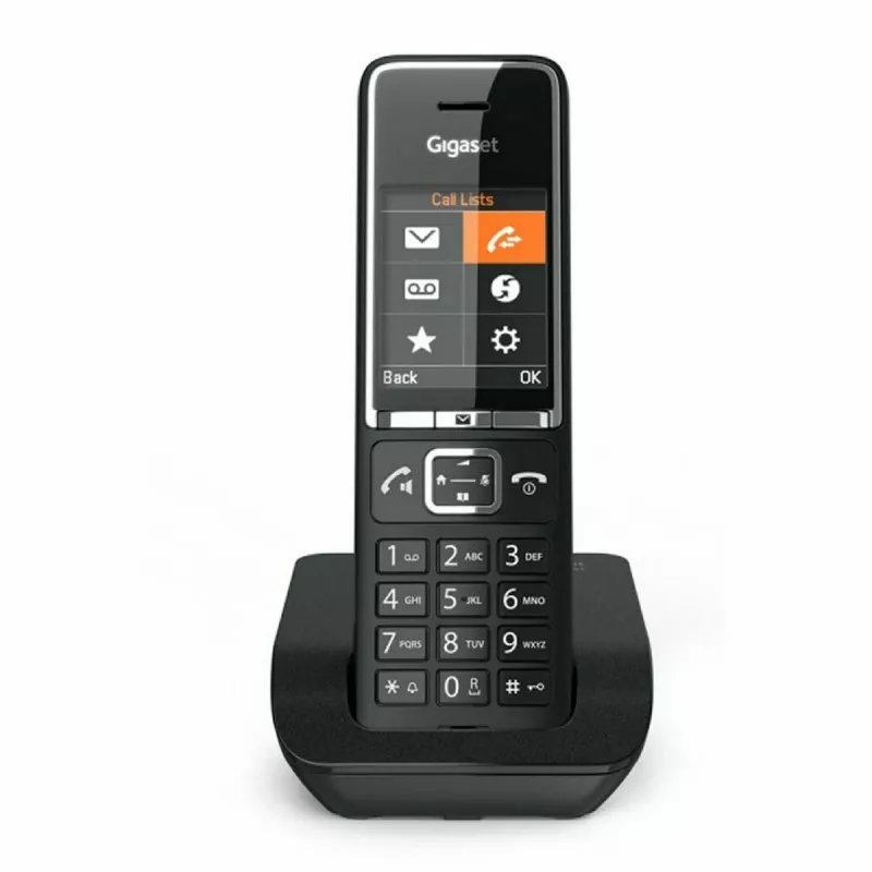 Gigaset Comfort 550 DECT bezvadu telefons - Melns hroms