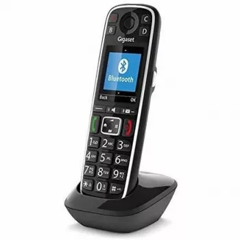 Gigaset E720HX bezvadu DECT papildu klausule ar zvanītāja ID, melna