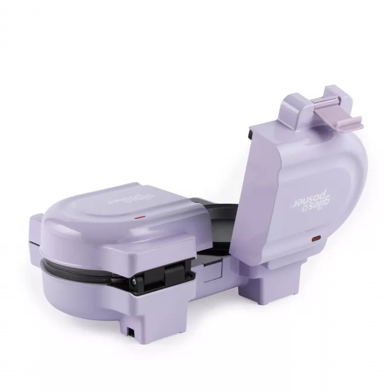 Giles & Posner EK5923GSPPVDE Double Snack & Waffle Maker 900 W Melns/Sudrabs