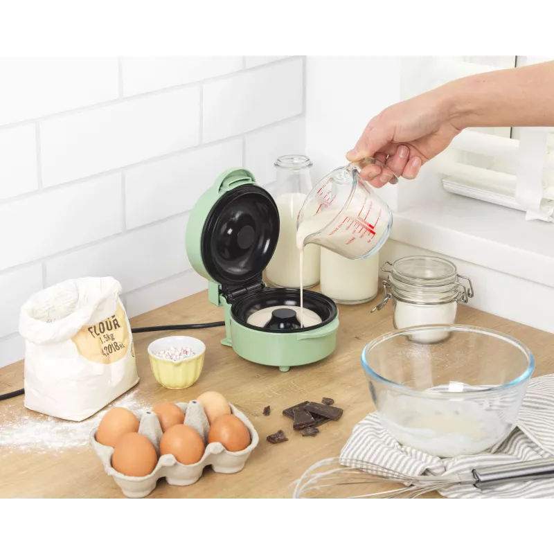 Giles & Posner EK6549GSGRVDE Doughnut Maker - Pelēks, 700W, 6 virtuļi