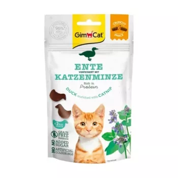 GimCat Crunchy Snacks Pīle bagātināta ar kaķumētru 50g