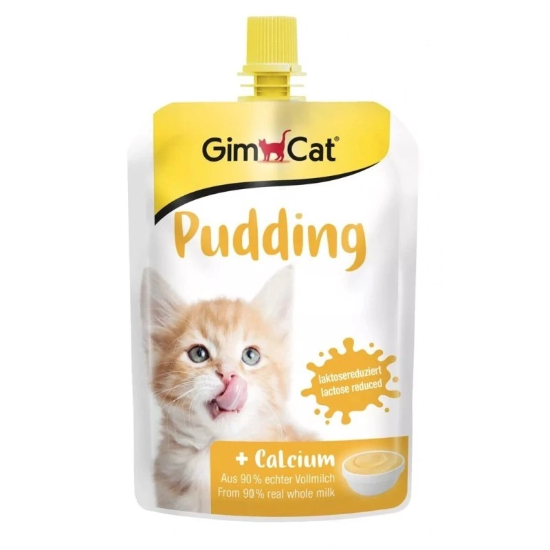 GimCat Milk Pudding kaķu gardums 150g