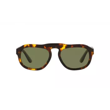 GIORGIO ARMANI AR8173-50922A Vīriešu kvadrātveida saulesbrilles Matēti melni pelēks gradients 52mm