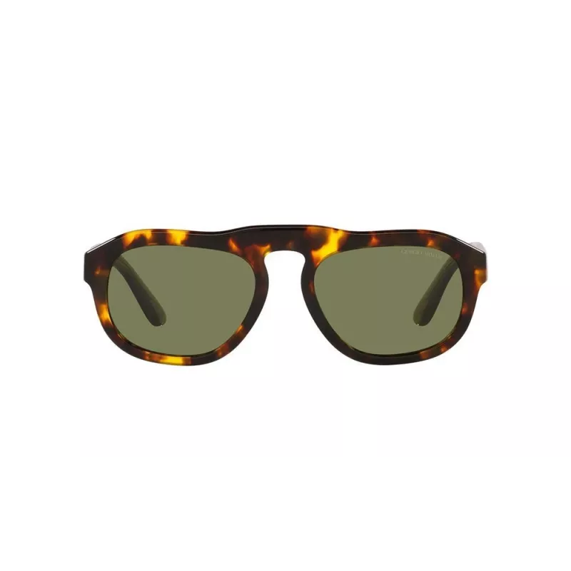 GIORGIO ARMANI AR8173-50922A Vīriešu kvadrātveida saulesbrilles Matēti melni pelēks gradients 52mm
