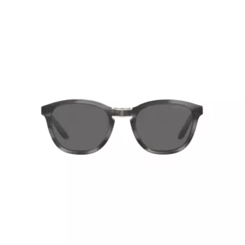 Giorgio Armani vīriešu AR8170-5964B1 Havana acetāta kvadrātveida saulesbrilles ar zilām gradienta lēcām