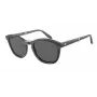 Giorgio Armani vīriešu AR8170-5964B1 Havana acetāta kvadrātveida saulesbrilles ar zilām gradienta lēcām