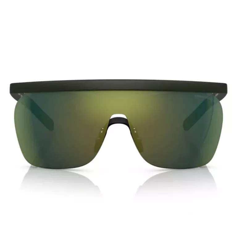 GIORGIO ARMANI Saulesbrilles AR8169-59606R Vīriešu Kvadrātveida Matēti Melnas Polarizētas