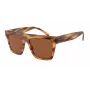 GIORGIO ARMANI SAULES BRILLES AR8177-592173 Unisex Havana Brūns Kvadrātveida Acetāts 52/20/140 mm