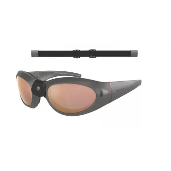 GIORGIO ARMANI Unisex saulesbrilles AR8201Q60504Z Melns rāmis Pelēki gradienta lēcas 61mm