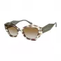 Giorgio Armani sieviešu AR8144-588113 havannas acetāta saulesbrilles - kvadrātveida rāmis, brūnas gradienta lēcas, UV400