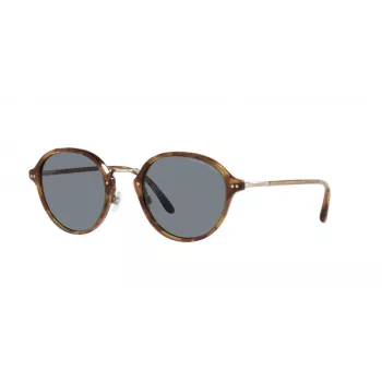 GIORGIO ARMANI Sieviešu tauriņveida saulesbrilles AR8139-5762R5 Havana Brūns gradients 51mm
