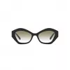 GIORGIO ARMANI Sieviešu kaķacs formas saulesbrilles AR8144-50018E 52/22/145 mm Melna/Pelēka
