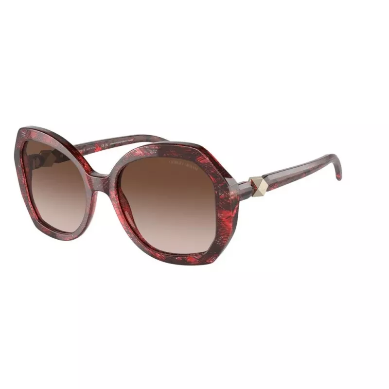 Giorgio Armani Sieviešu Saulesbrilles AR8180-600113 Havana Brūns Gradients 54/19/140 mm