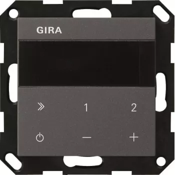 GIRA 232028 UP-Radio IP System 55 Antracīts