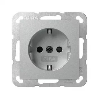 GIRA 445326 SCHUKO kontaktligzda SH System 55 F Alu