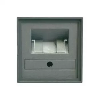 GIRA vāciņš UAE/IAE/ISDN kontaktligzdai System 55, Standard 55, E2, Event, Event Klar, Event Opak, Esprit, ClassiX Alum (027026)