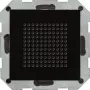 GIRA Lautsprecher 228205 UP-Radio System 55 melna stikla izskats (228205)