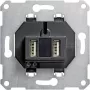 Gira USB uzlādes ieliktnis Standard 55, E2, Event, Esprit, ClassiX, System 55 (235900)