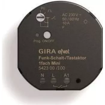 GIRA bezvadu slēdža/pogas izpildmehānisms Mini 1-kanāla 542300