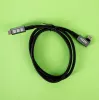 Gizzu 100W 10Gbps Type-C leņķa kabelis 1m
