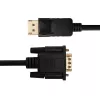 Gizzu 1080P DisplayPort uz VGA kabelis 1,8 m polikarbonāta