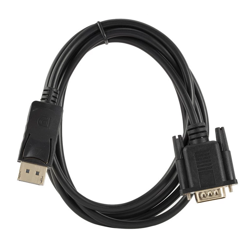Gizzu 1080P DisplayPort uz VGA kabelis 1,8 m polikarbonāta