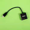 Gizzu 1080P HDMI uz VGA adapteris Poly