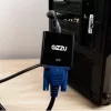 Gizzu 1080P HDMI uz VGA adapteris Poly