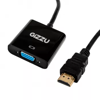 Gizzu 1080P HDMI uz VGA adapteris Poly