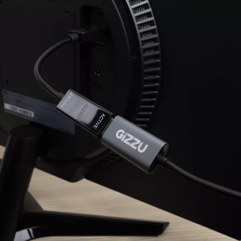 Gizzu 1080P VGA uz HDMI adapteris ar audio