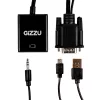 Gizzu 1080P VGA uz HDMI adapteris ar audio