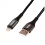 GIZZU 12W USB-A uz Lightning kabelis 1m Balts