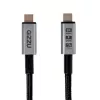 GIZZU 240W 20Gbps USB-C uz USB-C kabelis 2m Melns