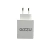 GIZZU 36W USB-C PD & QC3.0 divu portu sienas lādētājs - balts