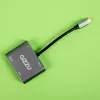 Gizzu 4-in-1 Type-C uz HDMI/VGA/USB3.0 centrmezgls