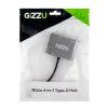 Gizzu 4-in-1 Type-C uz HDMI/VGA/USB3.0 centrmezgls