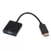 Gizzu 4K DisplayPort uz VGA aktīvais adapteris Poly