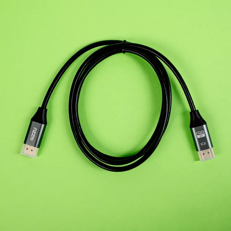 Gizzu 4K60Hz DisplayPort uz DisplayPort kabelis 1,5 m