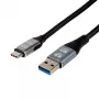 GIZZU 60W 10Gbps USB uz Type-C 2m kabelis