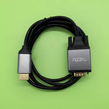 Gizzu Full HD HDMI uz VGA kabelis (1,8 m) - Melns