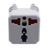 GIZZU GUTASA Universāls ceļojumu adapteris ar 17W USB-C PD un diviem USB-A portiem