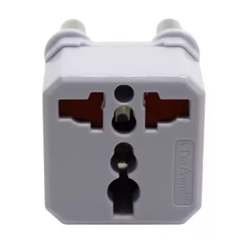 GIZZU GUTASA Universāls ceļojumu adapteris ar 17W USB-C PD un diviem USB-A portiem