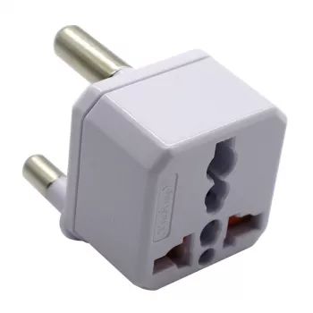 GIZZU GUTASA Universāls ceļojumu adapteris ar 17W USB-C PD un diviem USB-A portiem