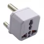 GIZZU GUTASA Universāls ceļojumu adapteris ar 17W USB-C PD un diviem USB-A portiem