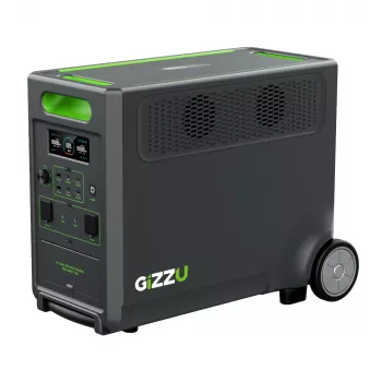 Gizzu Hero Ultra Plus 3840Wh UPS pārnēsājamā elektrostacija