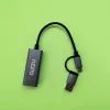 Gizzu High Speed Type-C/A Gigabitu adapteris Poly