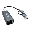 Gizzu High Speed Type-C/A Gigabitu adapteris Poly
