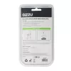 GIZZU Laptop Lock Plate - Universāls drošības enkurs Kensington slēdzenēm, līmējošs cinka sakausējums, sudraba