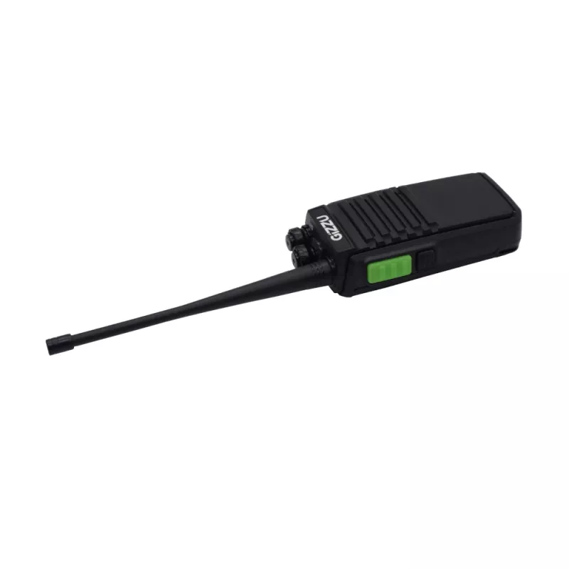 Gizzu Patrol Walkie Talkie komplekts PMR446 8 kanālu divvirzienu radio ar VOX, skenēšanu, lukturīti – melns/oranžs (2 iepakojums)