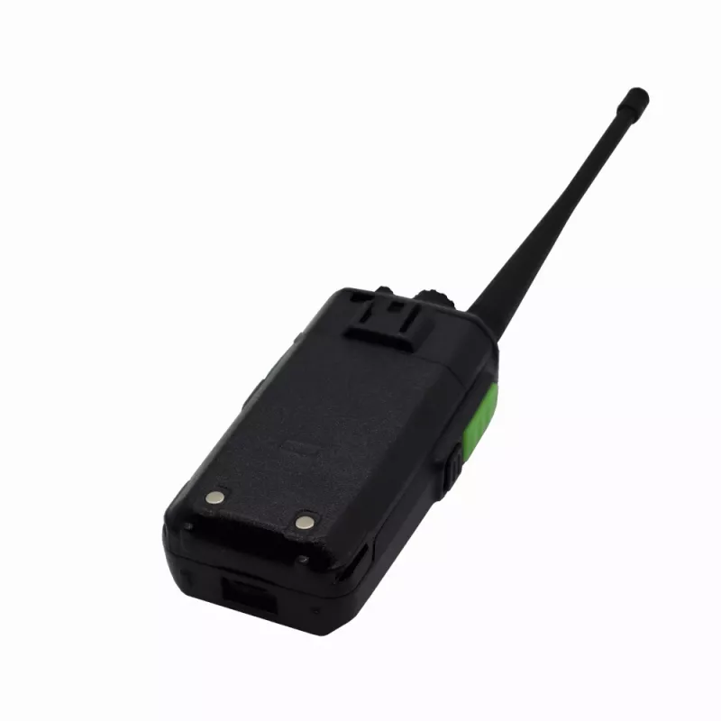 Gizzu Patrol Walkie Talkie komplekts PMR446 8 kanālu divvirzienu radio ar VOX, skenēšanu, lukturīti – melns/oranžs (2 iepakojums)